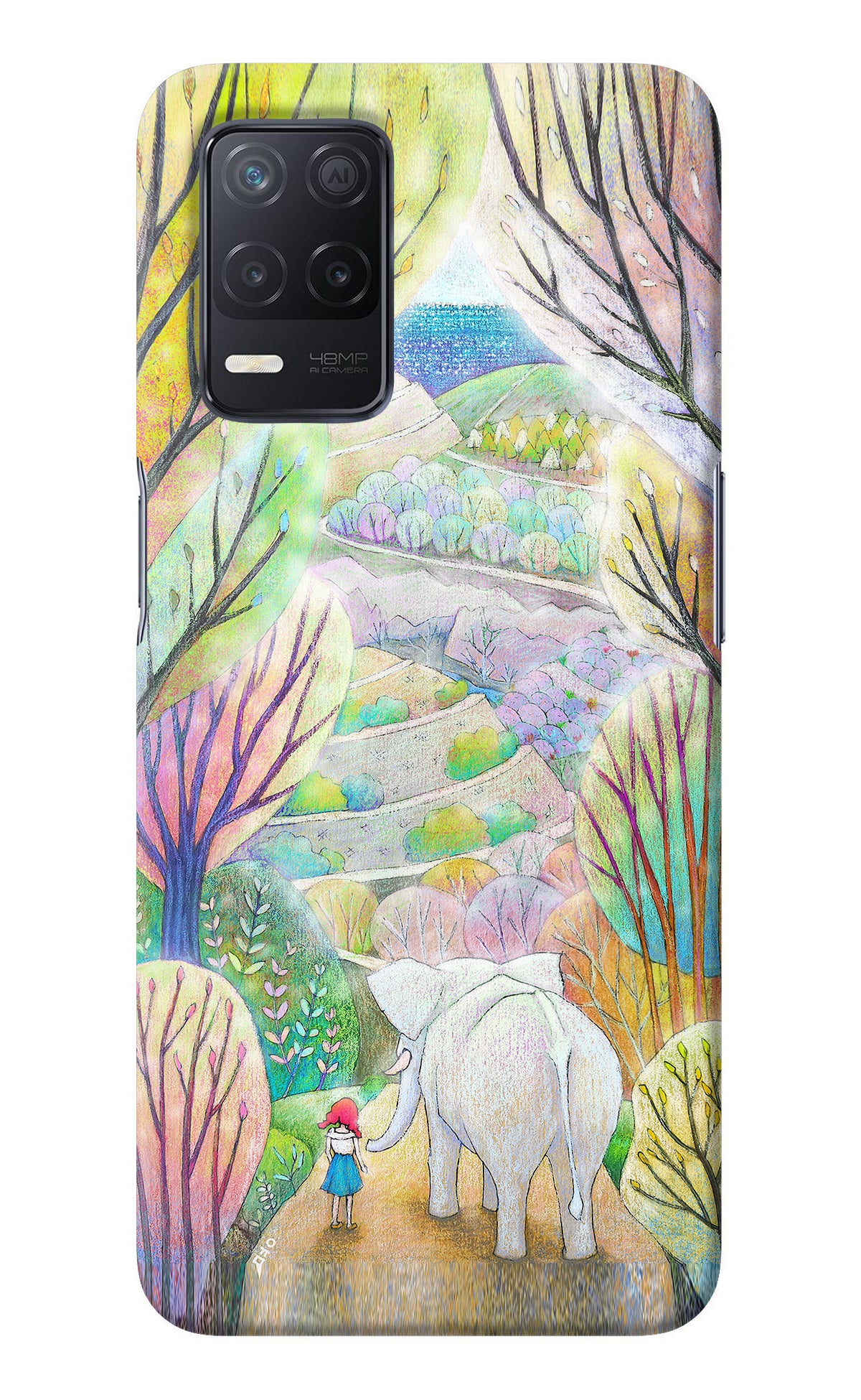 Nature Painting Realme 8 5G/8s 5G Back Cover