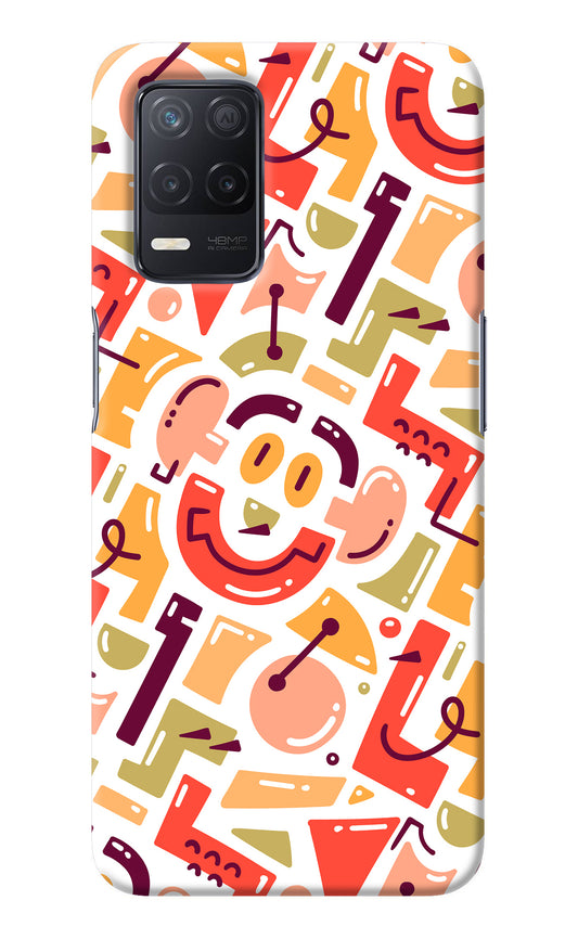 Doodle Pattern Realme 8 5G/8s 5G Back Cover