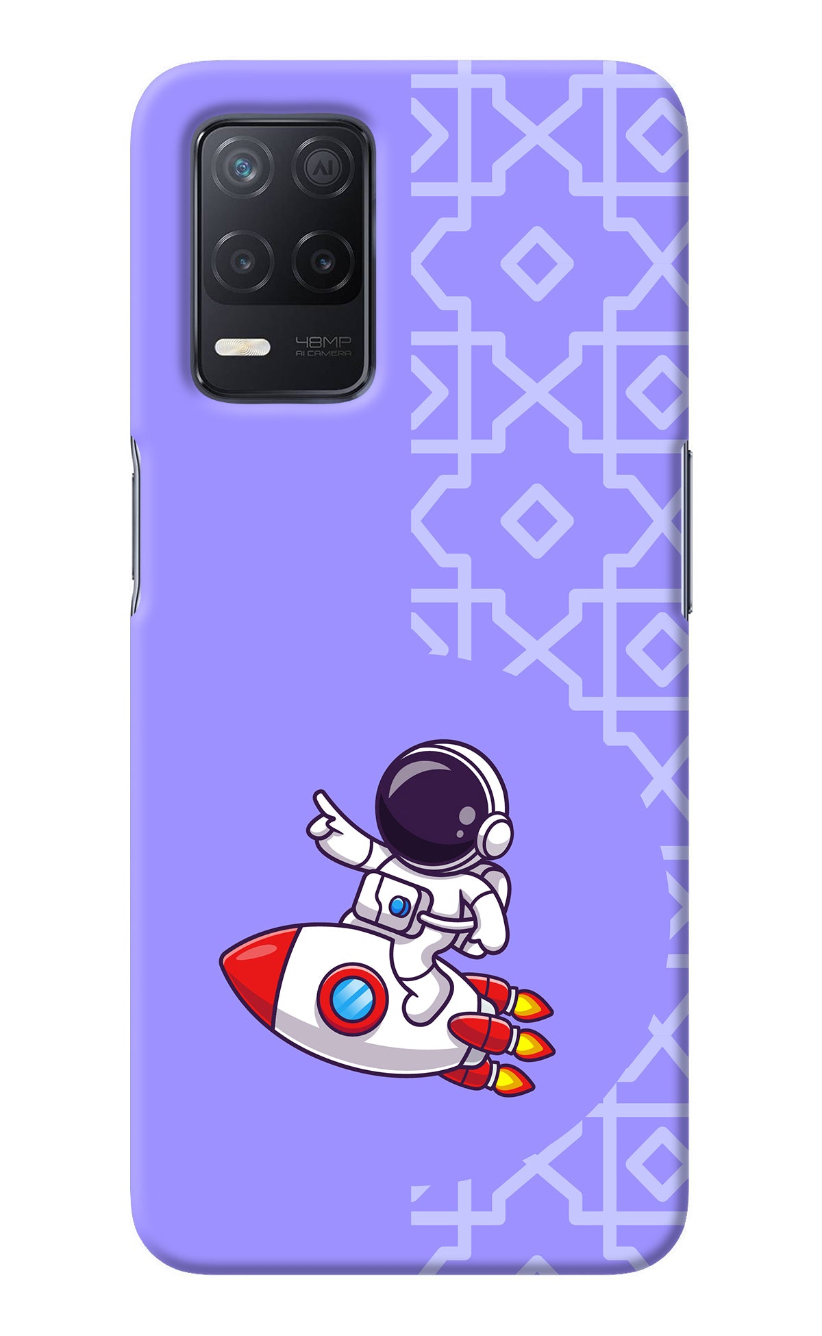 Cute Astronaut Realme 8 5G/8s 5G Back Cover