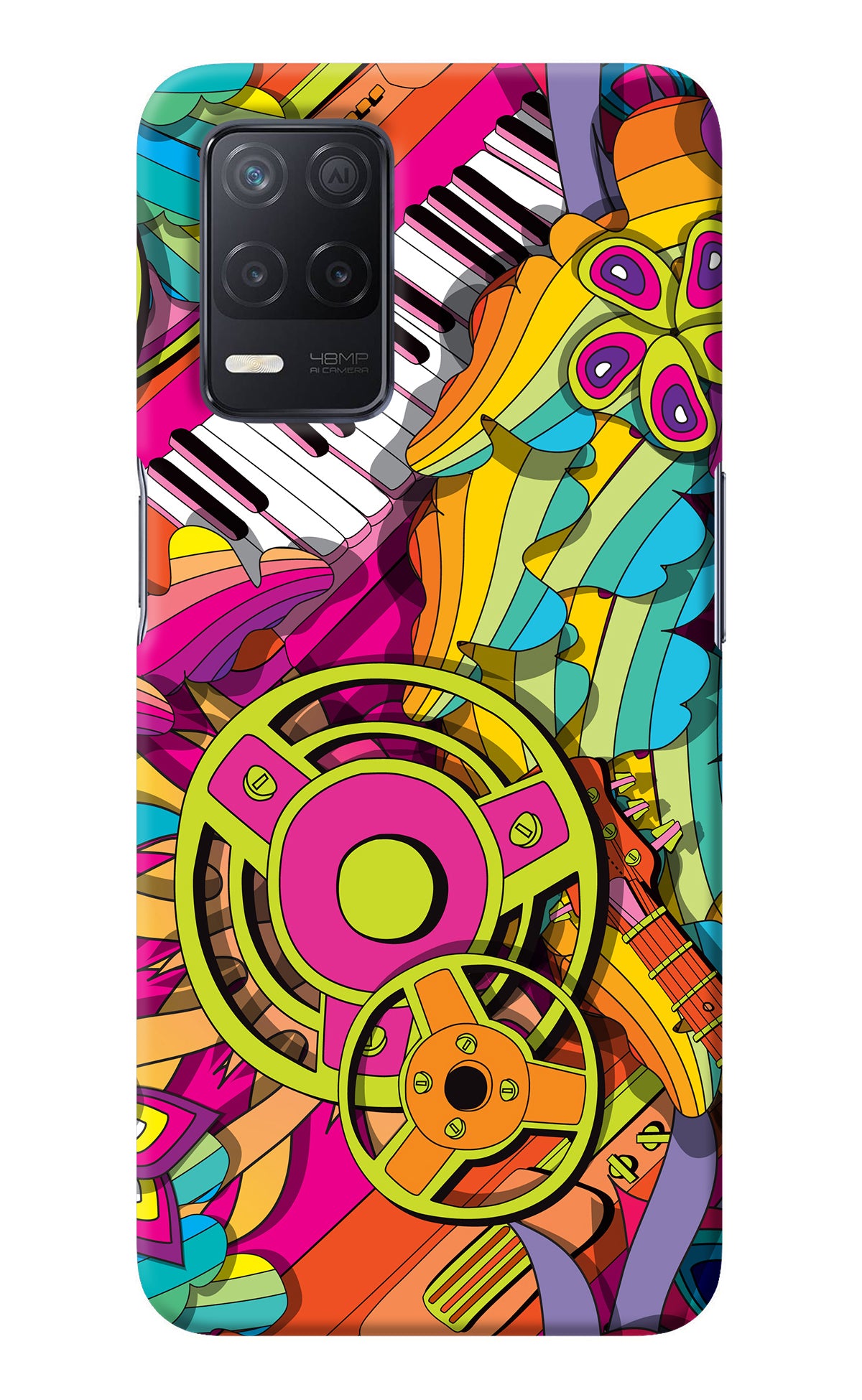 Music Doodle Realme 8 5G/8s 5G Back Cover