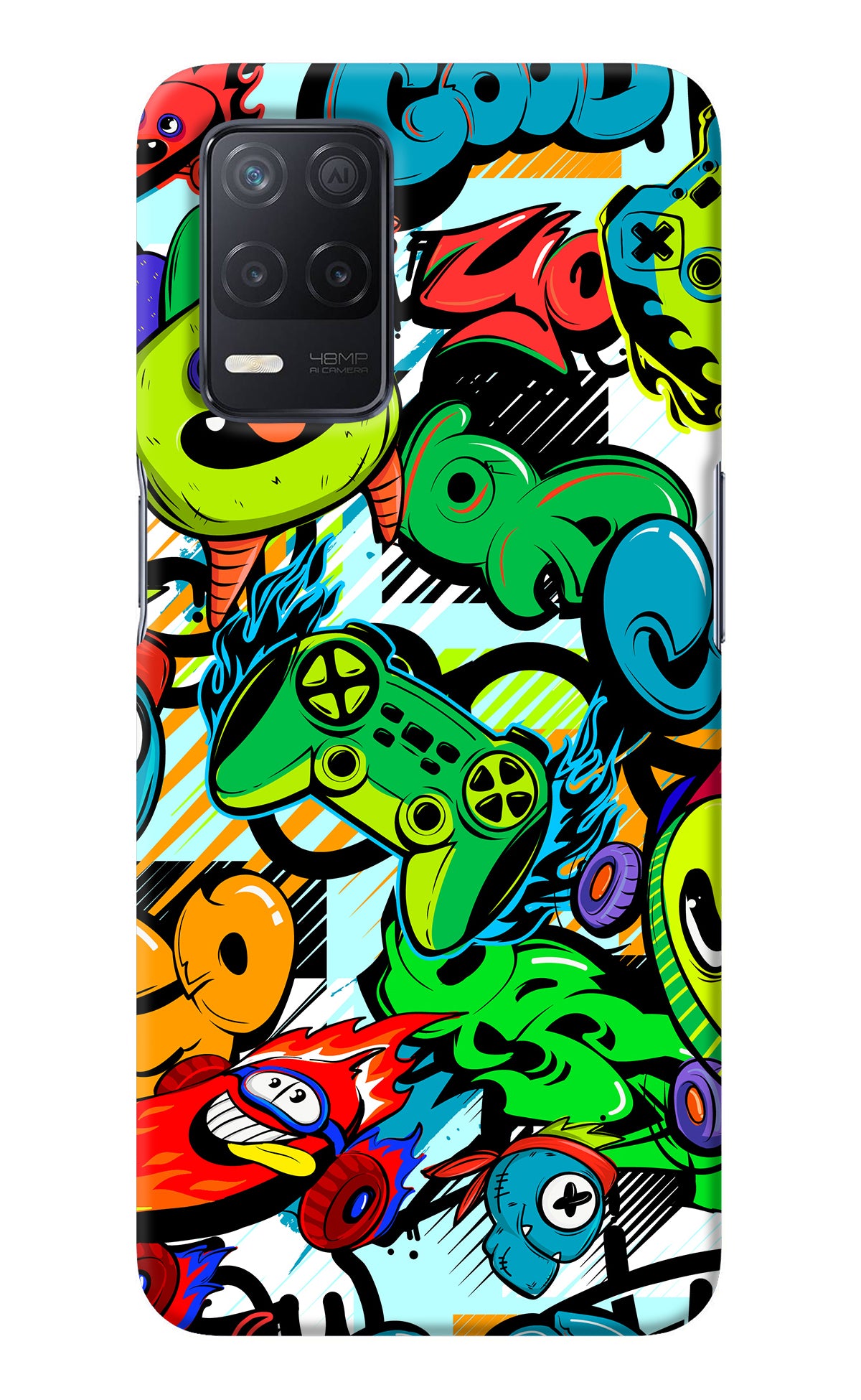 Game Doodle Realme 8 5G/8s 5G Back Cover