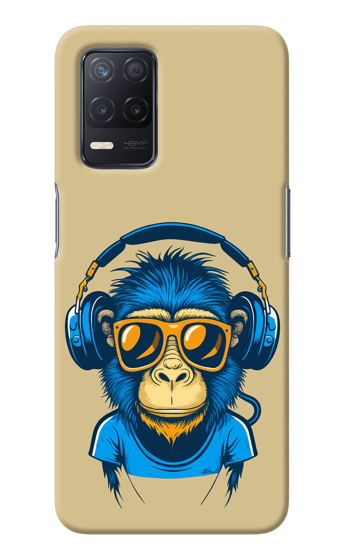 Monkey Headphone Realme 8 5G/8s 5G Back Cover