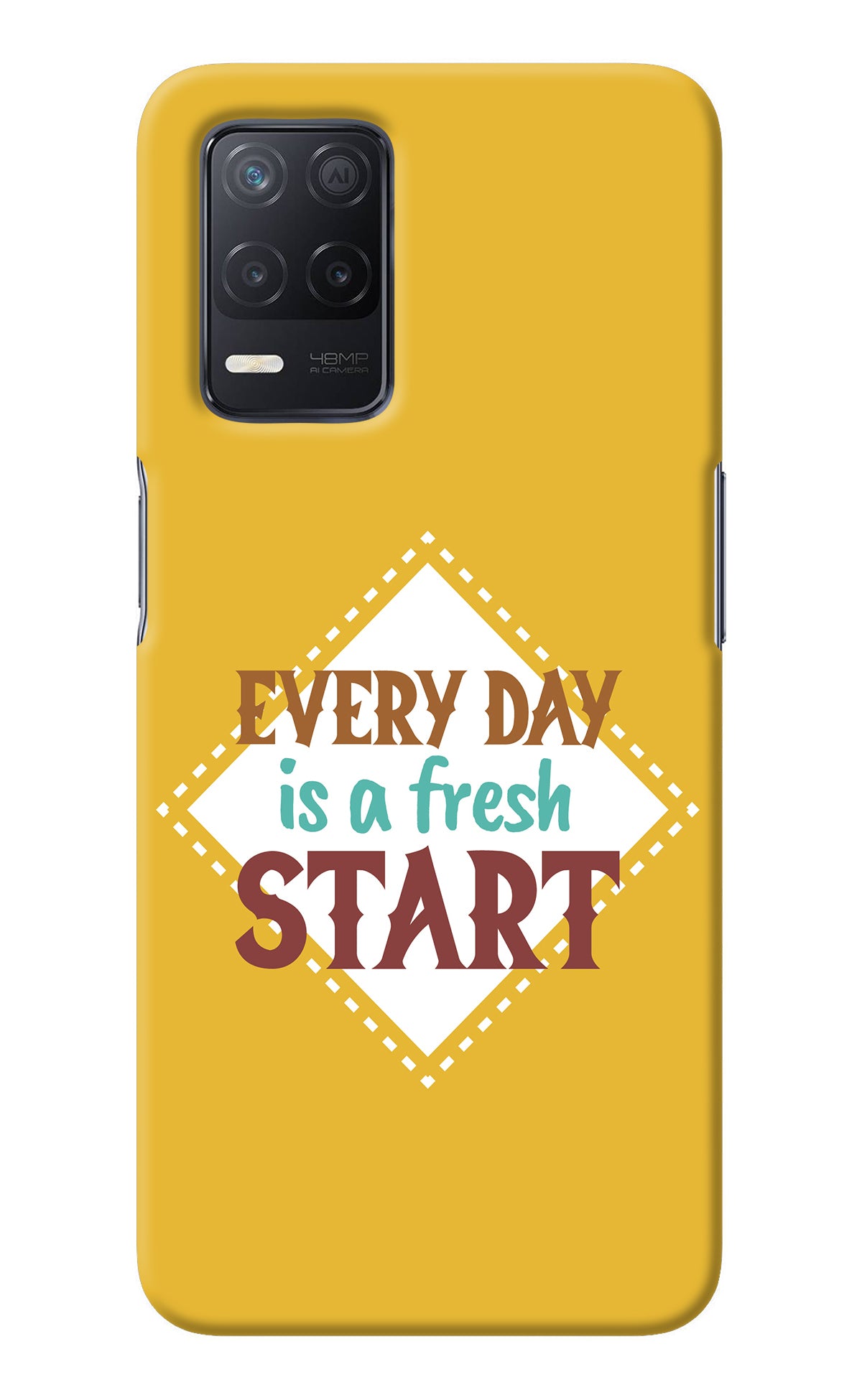 Every day is a Fresh Start Realme 8 5G/8s 5G Back Cover