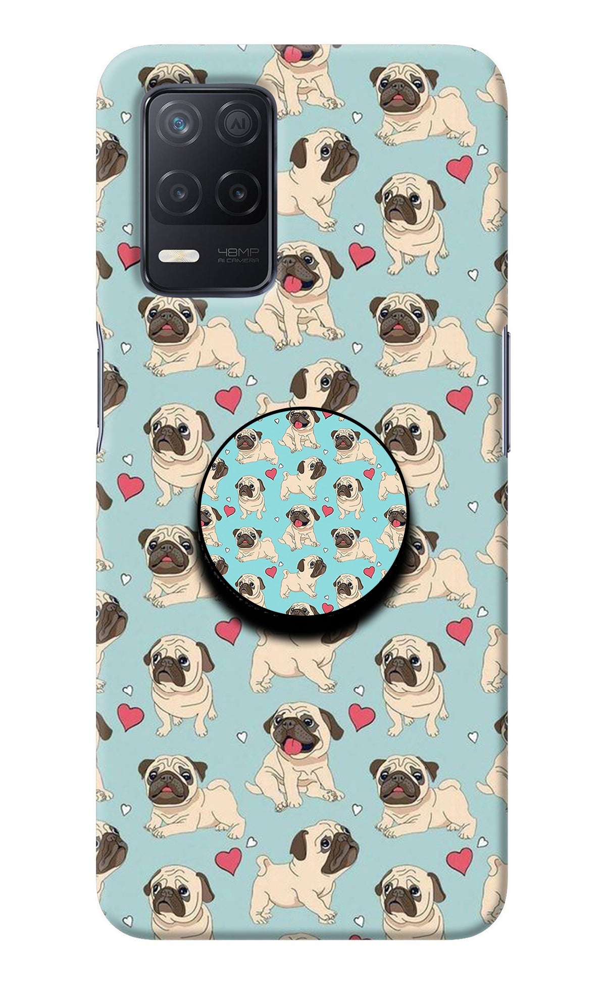 Pug Dog Realme 8 5G/8s 5G Pop Case