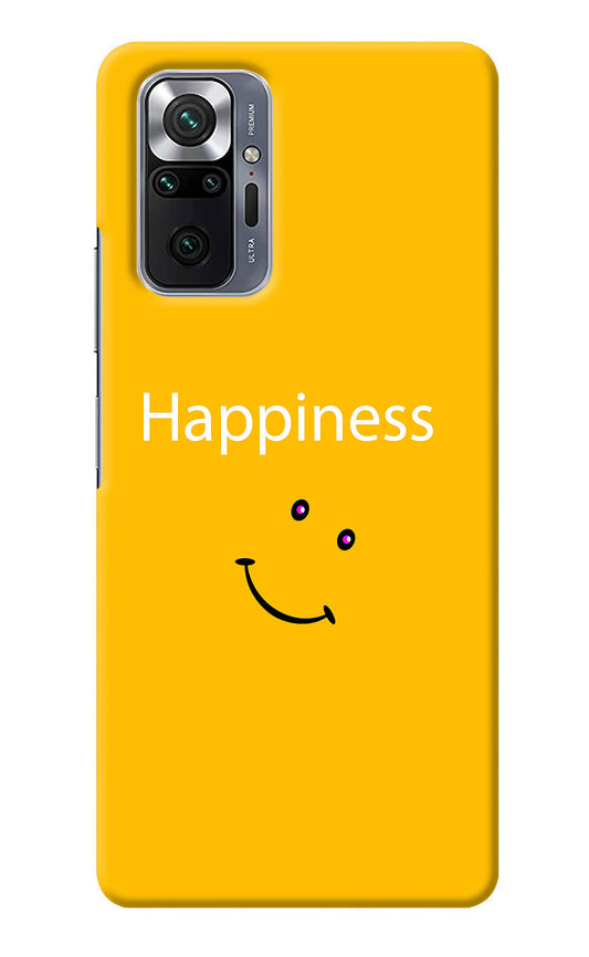 Happiness With Smiley Redmi Note 10 Pro Max Back Cover