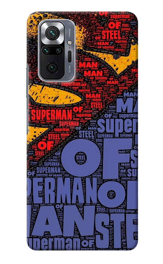 Superman Redmi Note 10 Pro Max Back Cover
