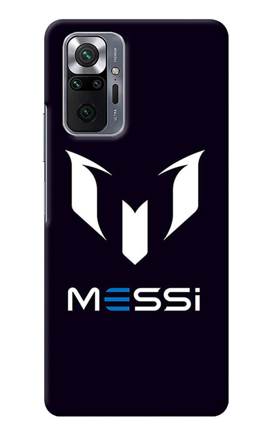 Messi Logo Redmi Note 10 Pro Max Back Cover