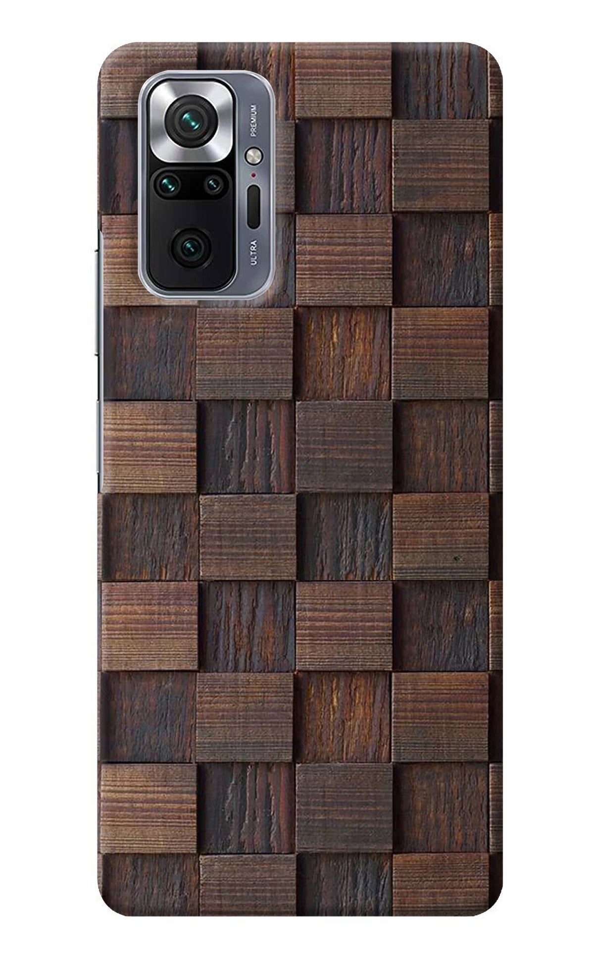 Wooden Cube Design Redmi Note 10 Pro Max Back Cover