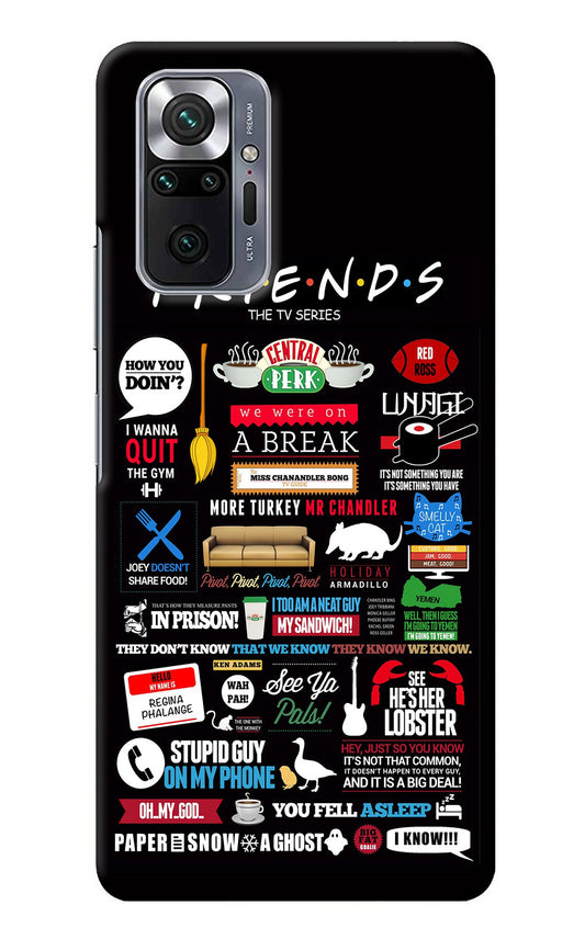 FRIENDS Redmi Note 10 Pro Max Back Cover