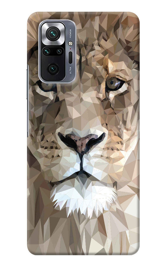 Lion Art Redmi Note 10 Pro Max Back Cover