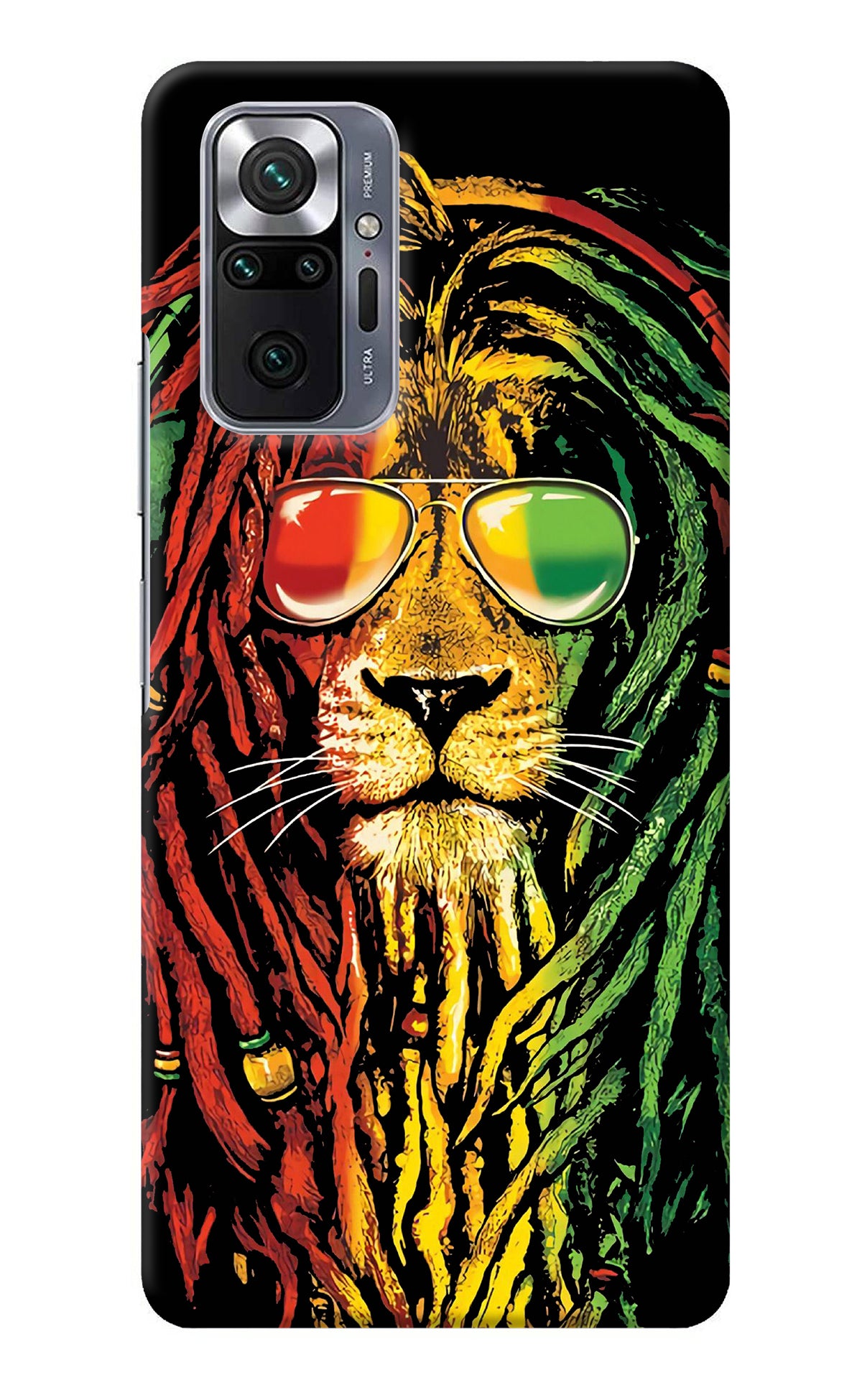 Rasta Lion Redmi Note 10 Pro Max Back Cover