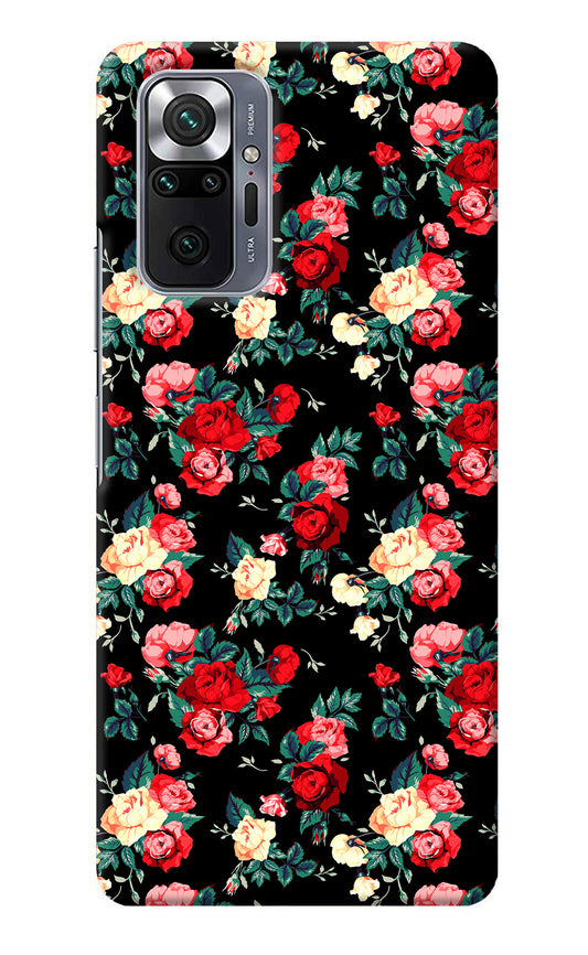 Rose Pattern Redmi Note 10 Pro Max Back Cover