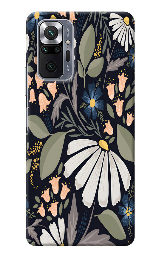 Flowers Art Redmi Note 10 Pro Max Back Cover