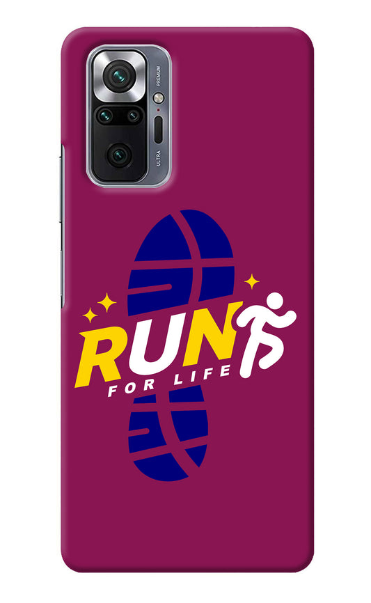 Run for Life Redmi Note 10 Pro Max Back Cover