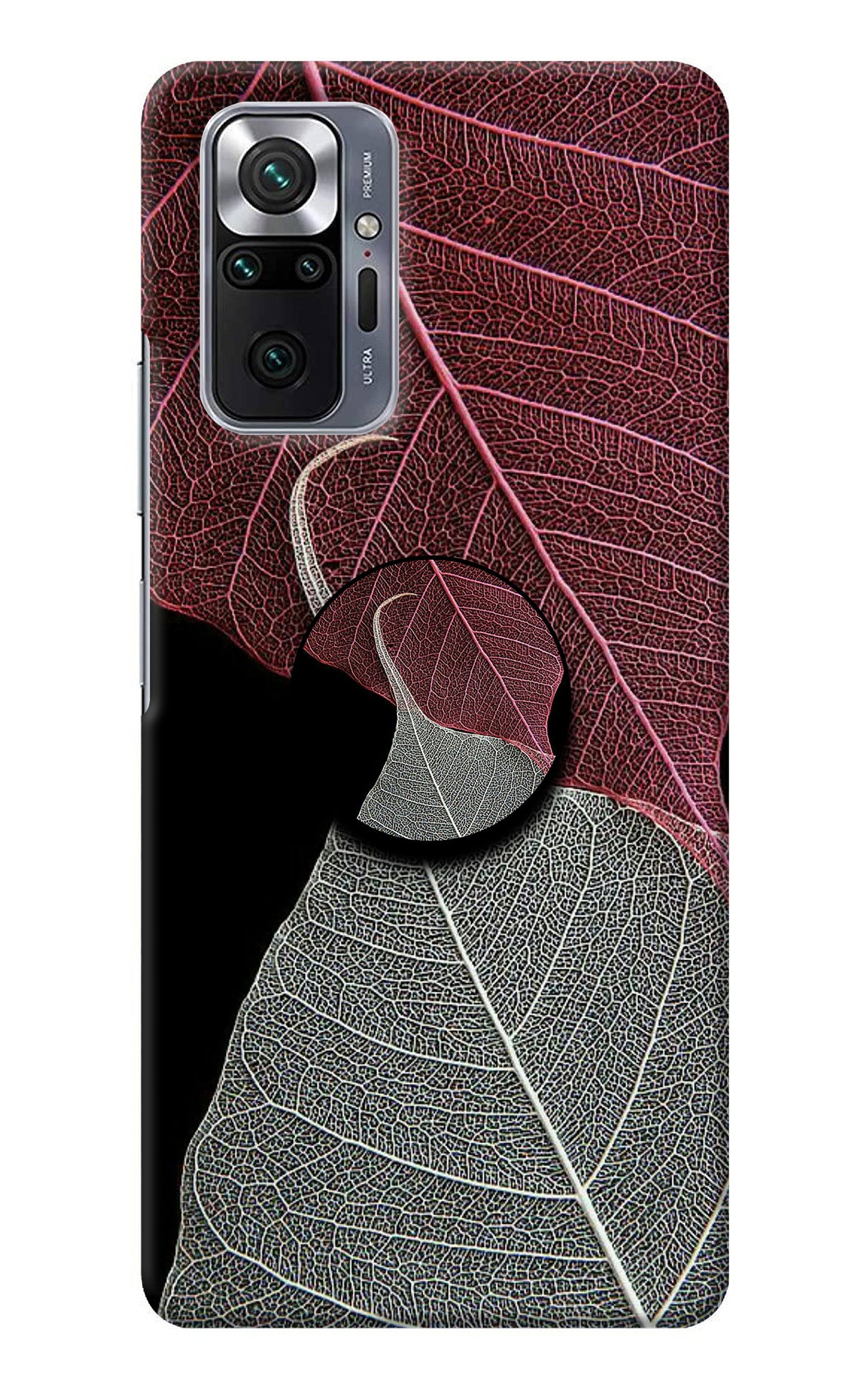 Leaf Pattern Redmi Note 10 Pro Max Pop Case