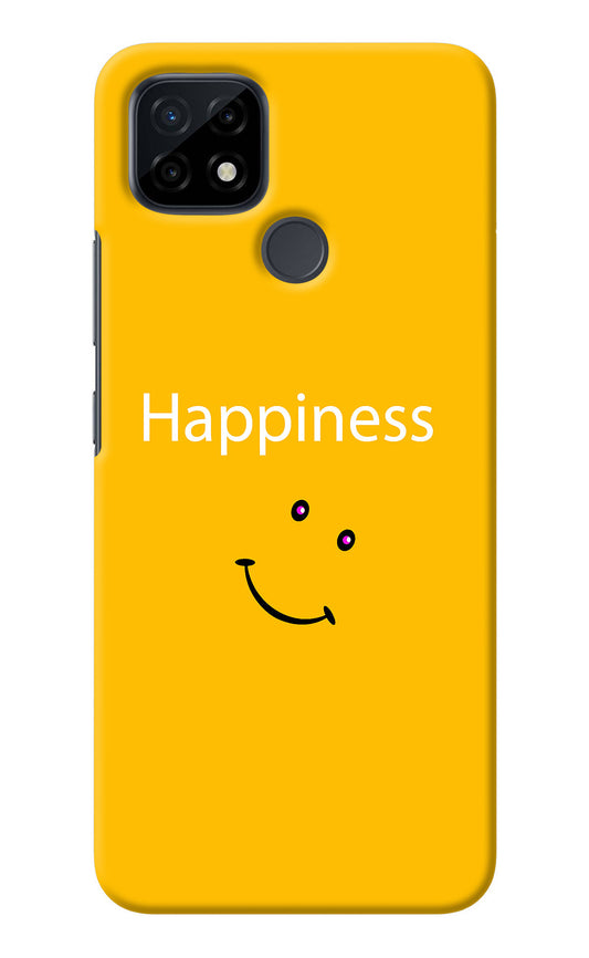 Happiness With Smiley Realme C21 Back Cover