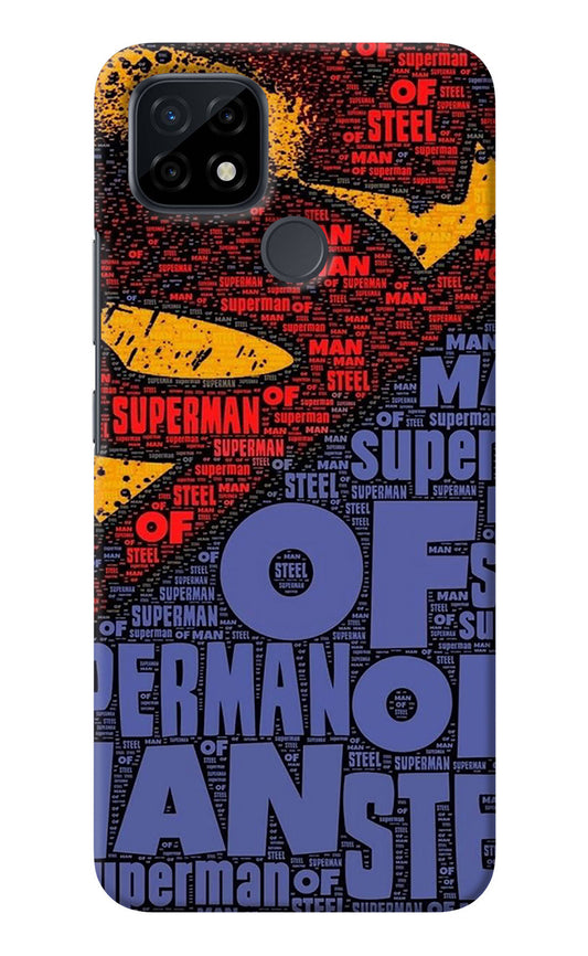 Superman Realme C21 Back Cover