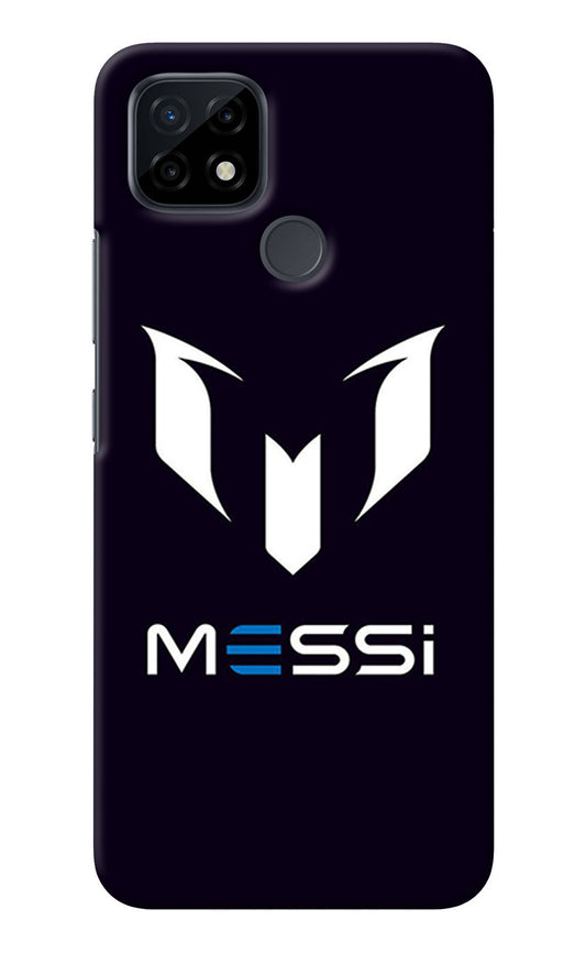 Messi Logo Realme C21 Back Cover