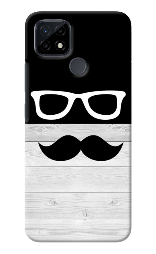 Mustache Realme C21 Back Cover