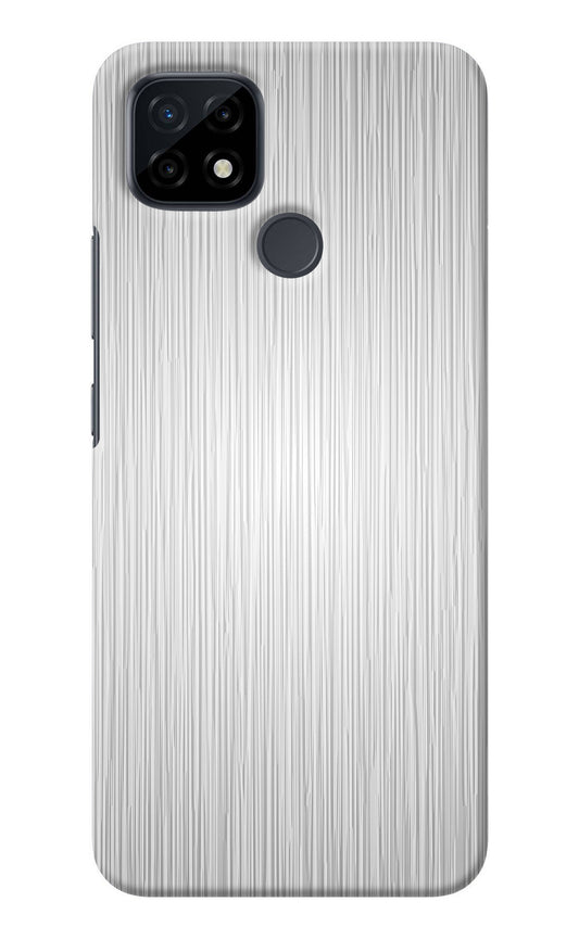 Wooden Grey Texture Realme C21 Back Cover