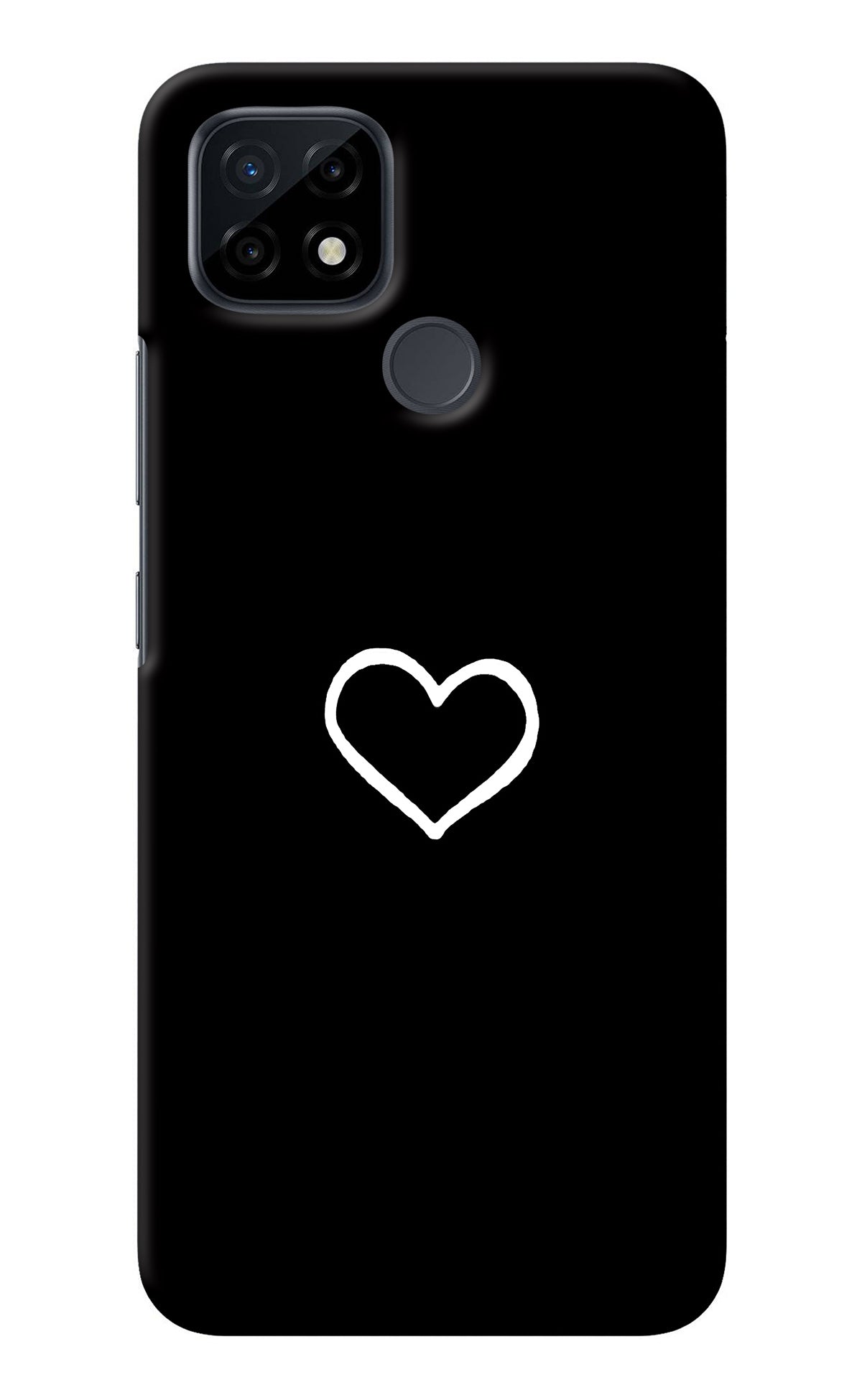 Heart Realme C21 Back Cover