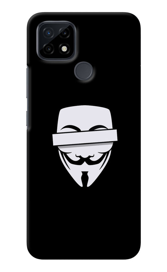 Anonymous Face Realme C21 Back Cover