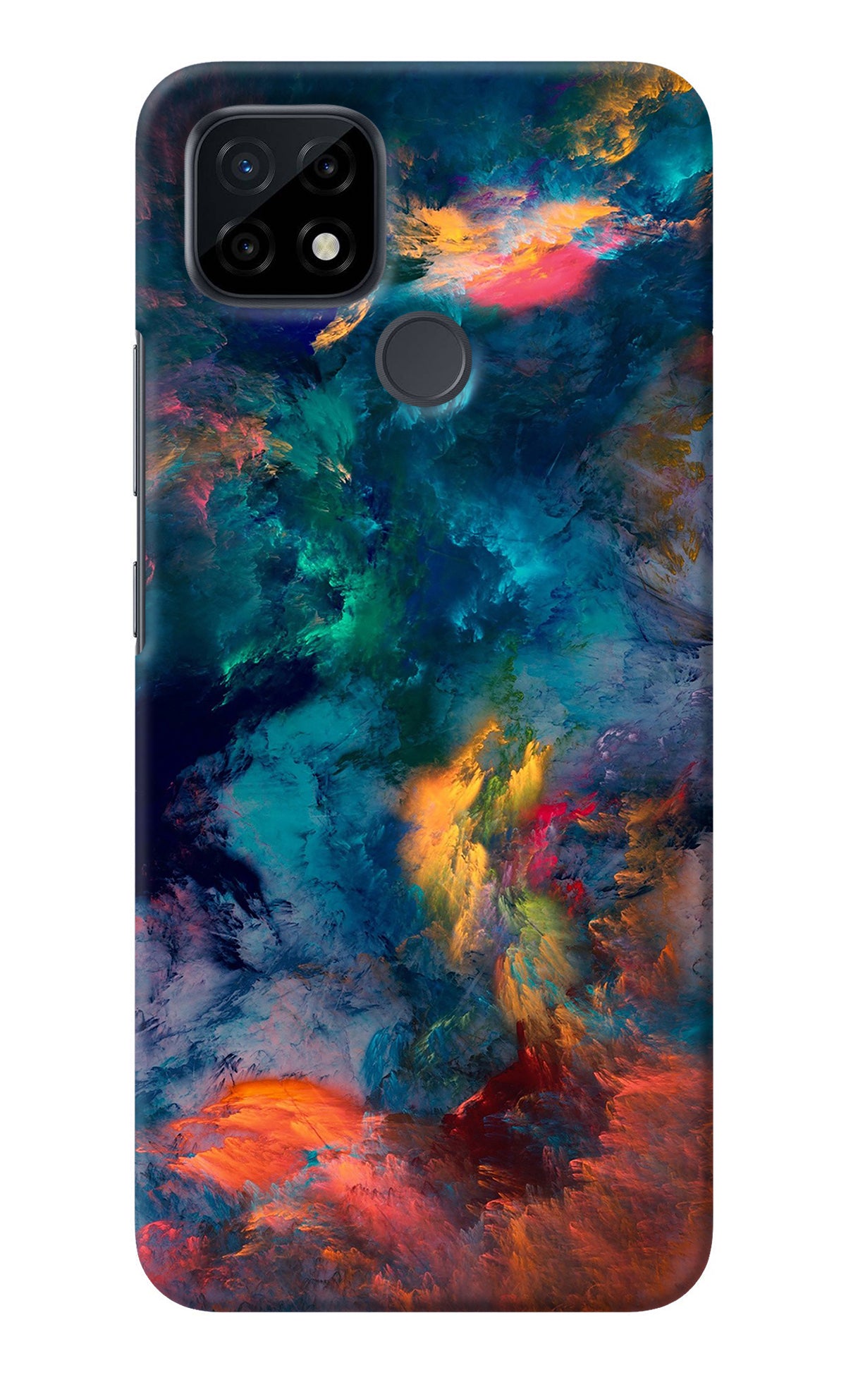 Artwork Paint Realme C21 Back Cover