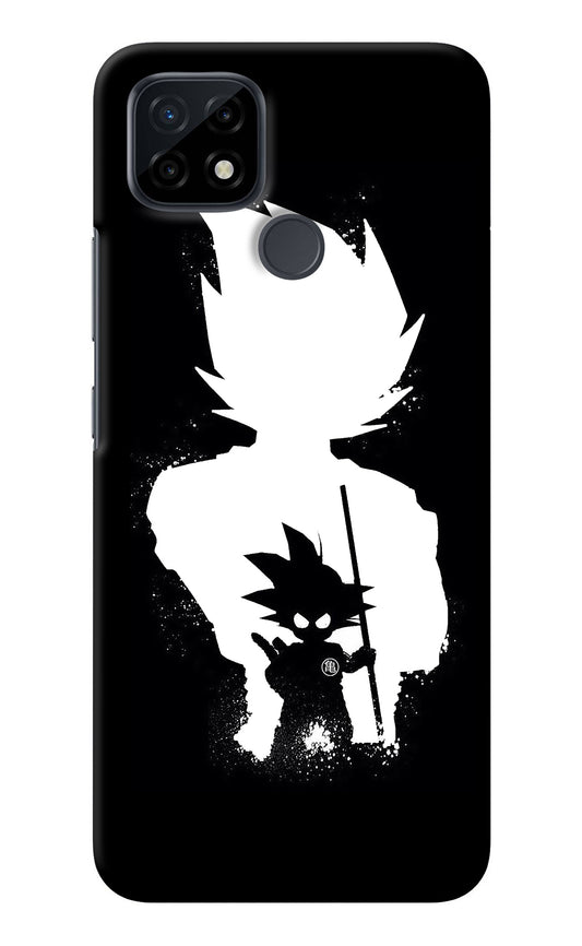 Goku Shadow Realme C21 Back Cover