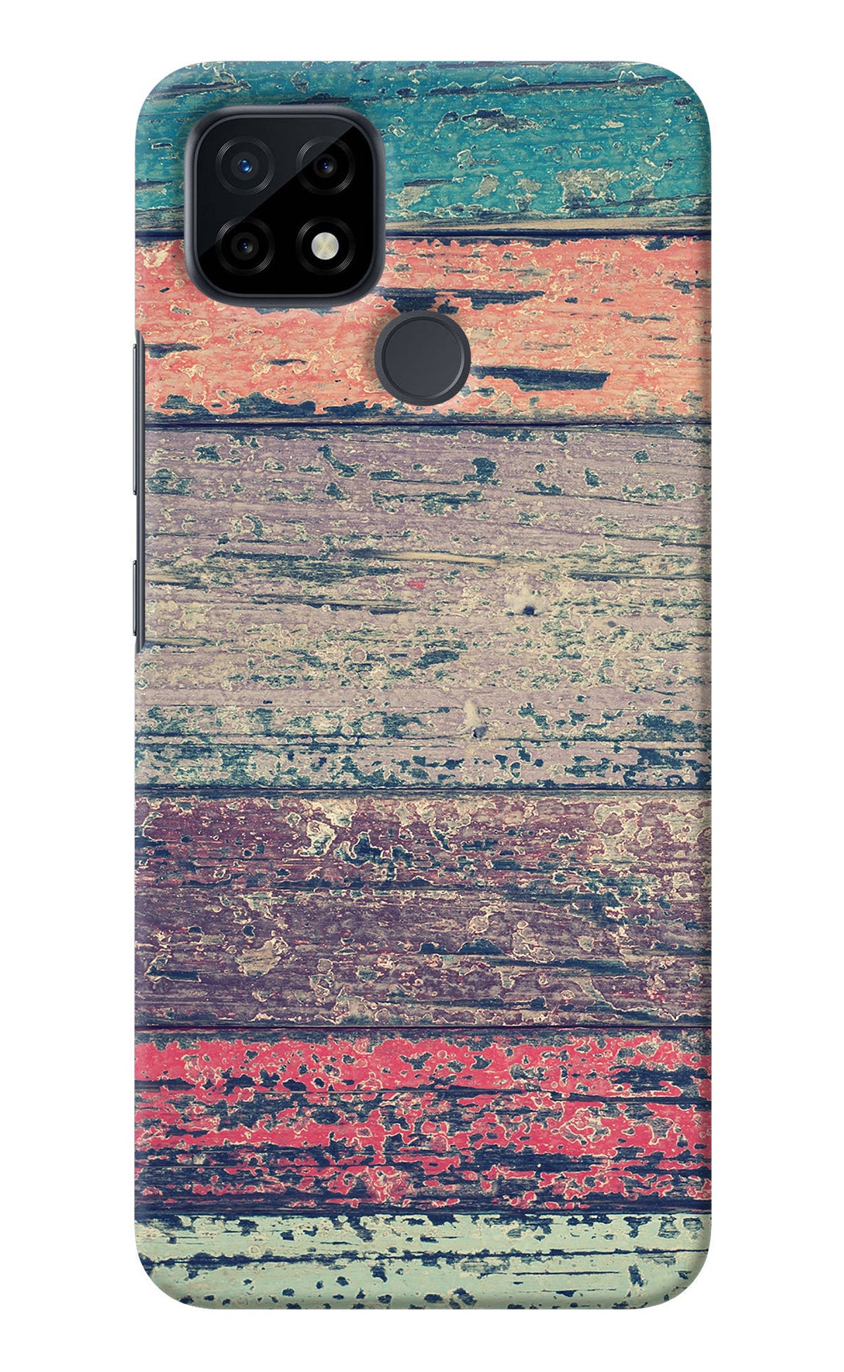 Colourful Wall Realme C21 Back Cover