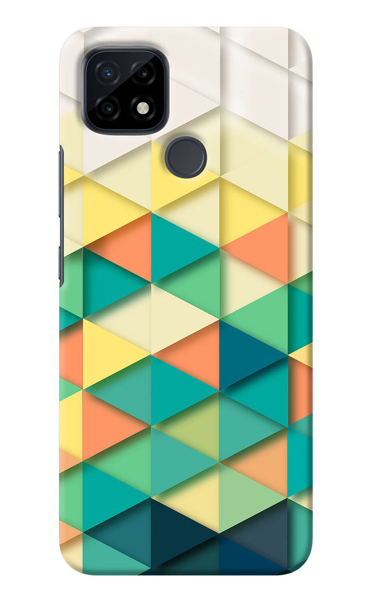 Abstract Realme C21 Back Cover