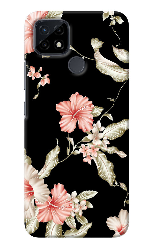 Flowers Realme C21 Back Cover