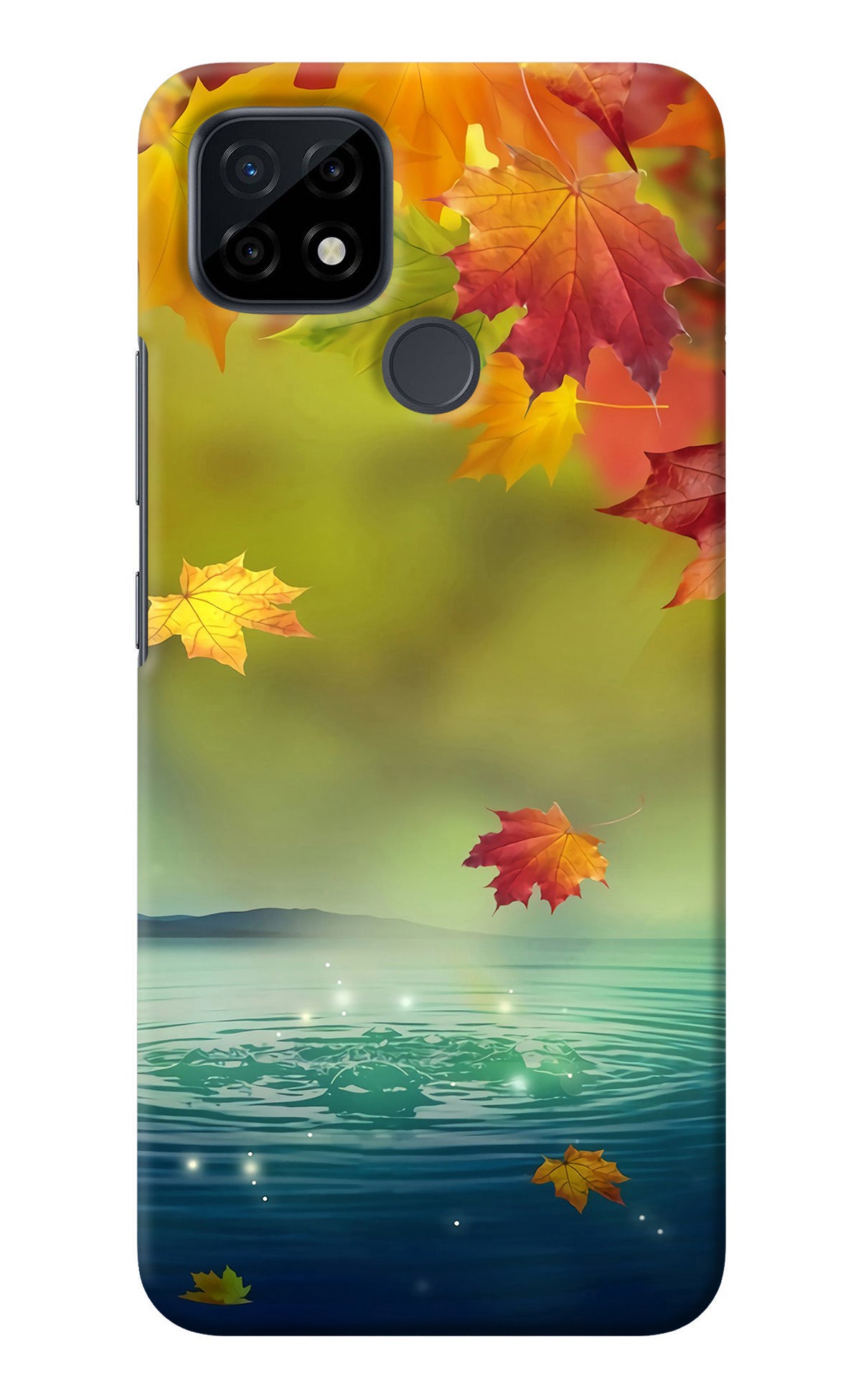 Flowers Realme C21 Back Cover