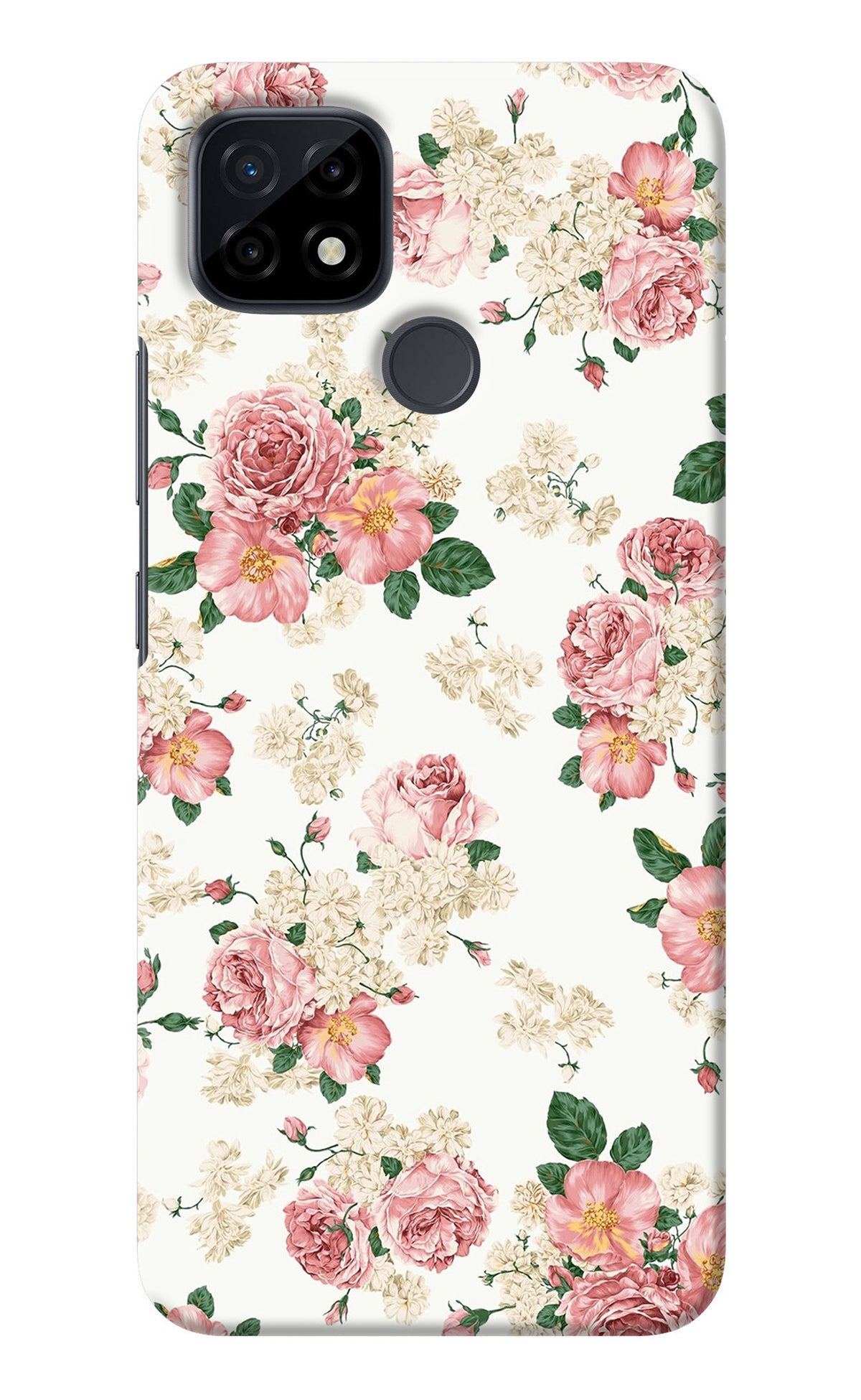 Flowers Realme C21 Back Cover