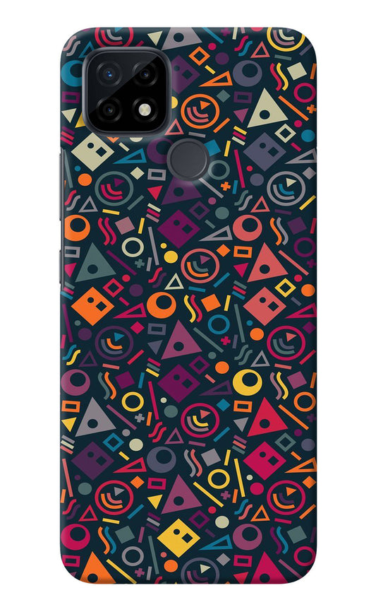 Geometric Abstract Realme C21 Back Cover