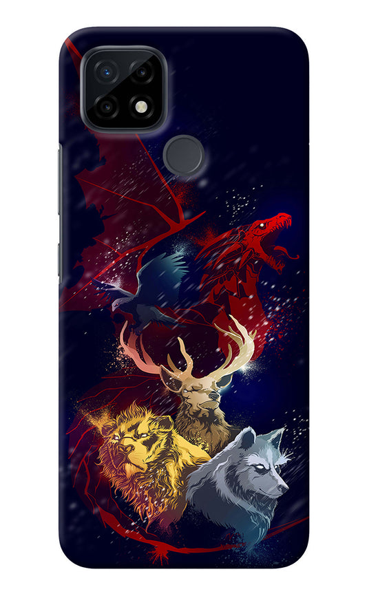 Game Of Thrones Realme C21 Back Cover