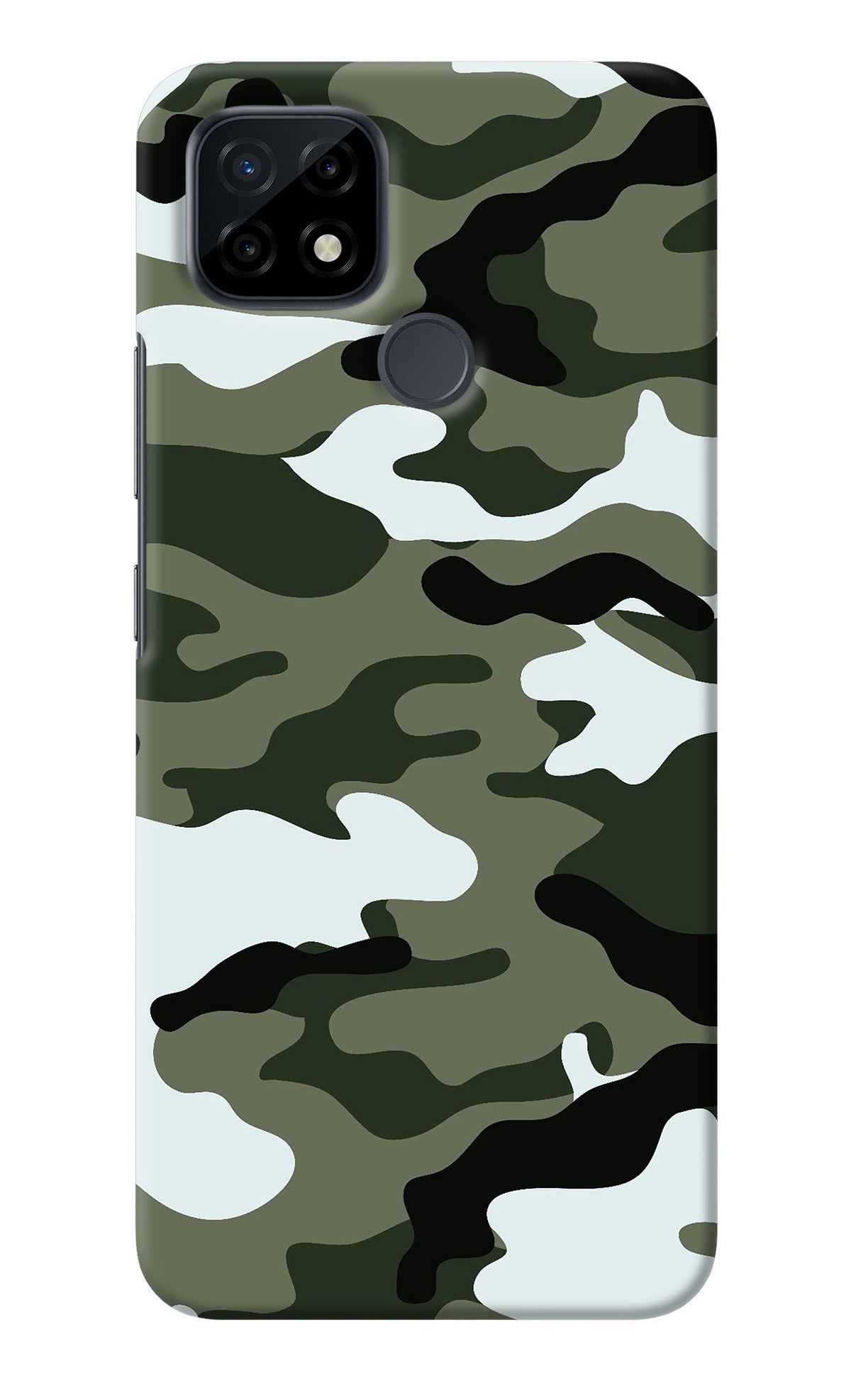 Camouflage Realme C21 Back Cover