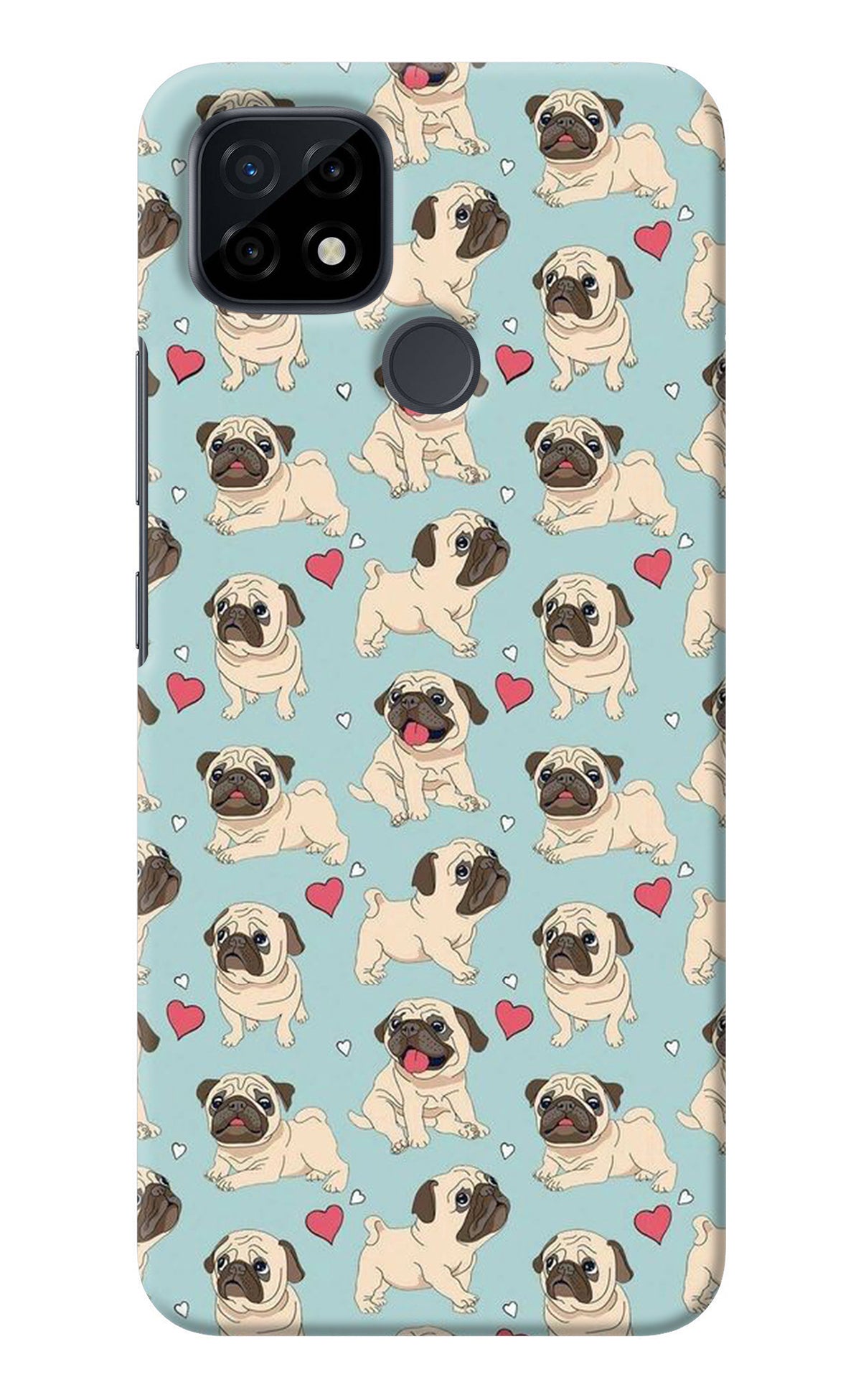 Pug Dog Realme C21 Back Cover