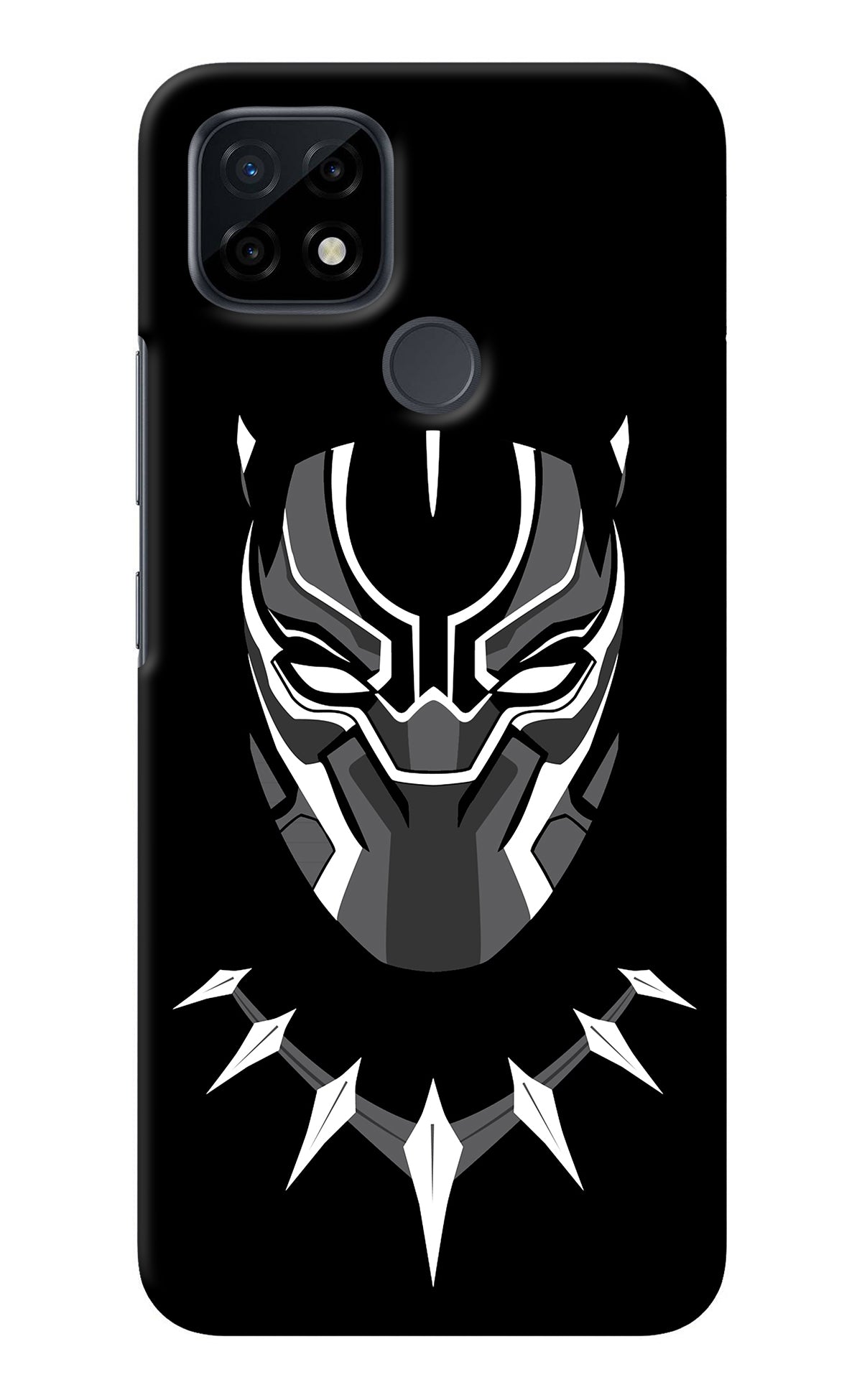 Black Panther Realme C21 Back Cover