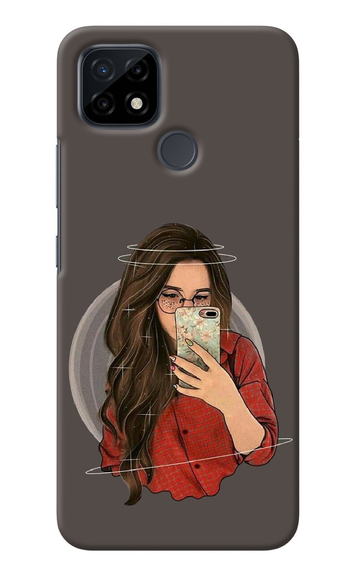 Selfie Queen Realme C21 Back Cover