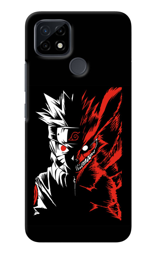 Naruto Two Face Realme C21 Back Cover