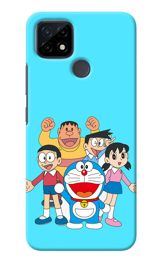 Doraemon Gang Realme C21 Back Cover