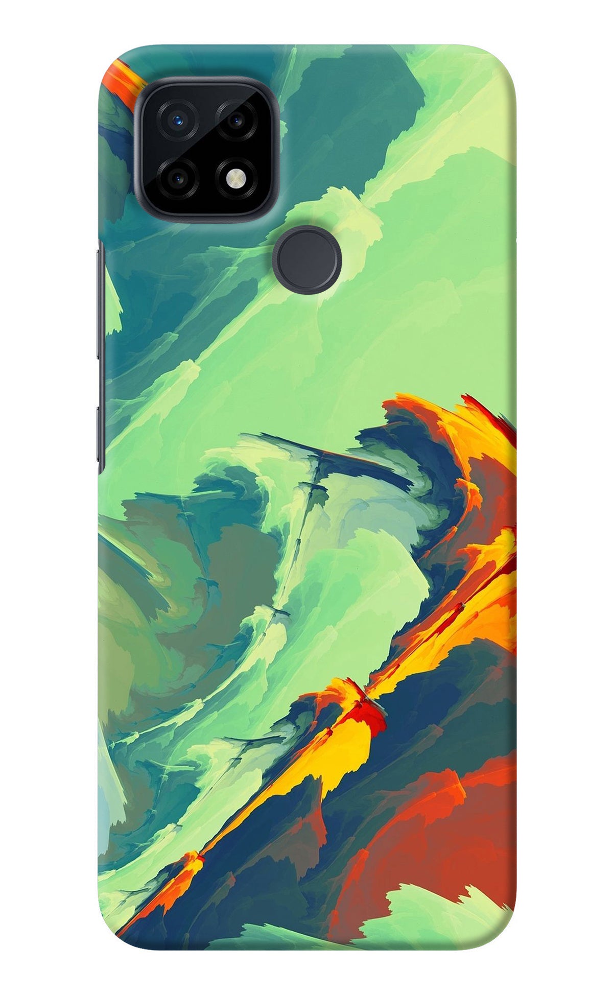 Paint Art Realme C21 Back Cover