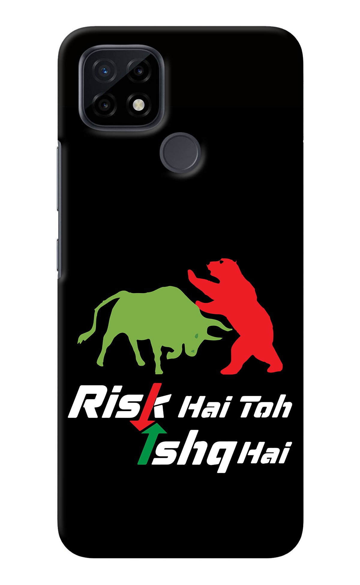 Risk Hai Toh Ishq Hai Realme C21 Back Cover