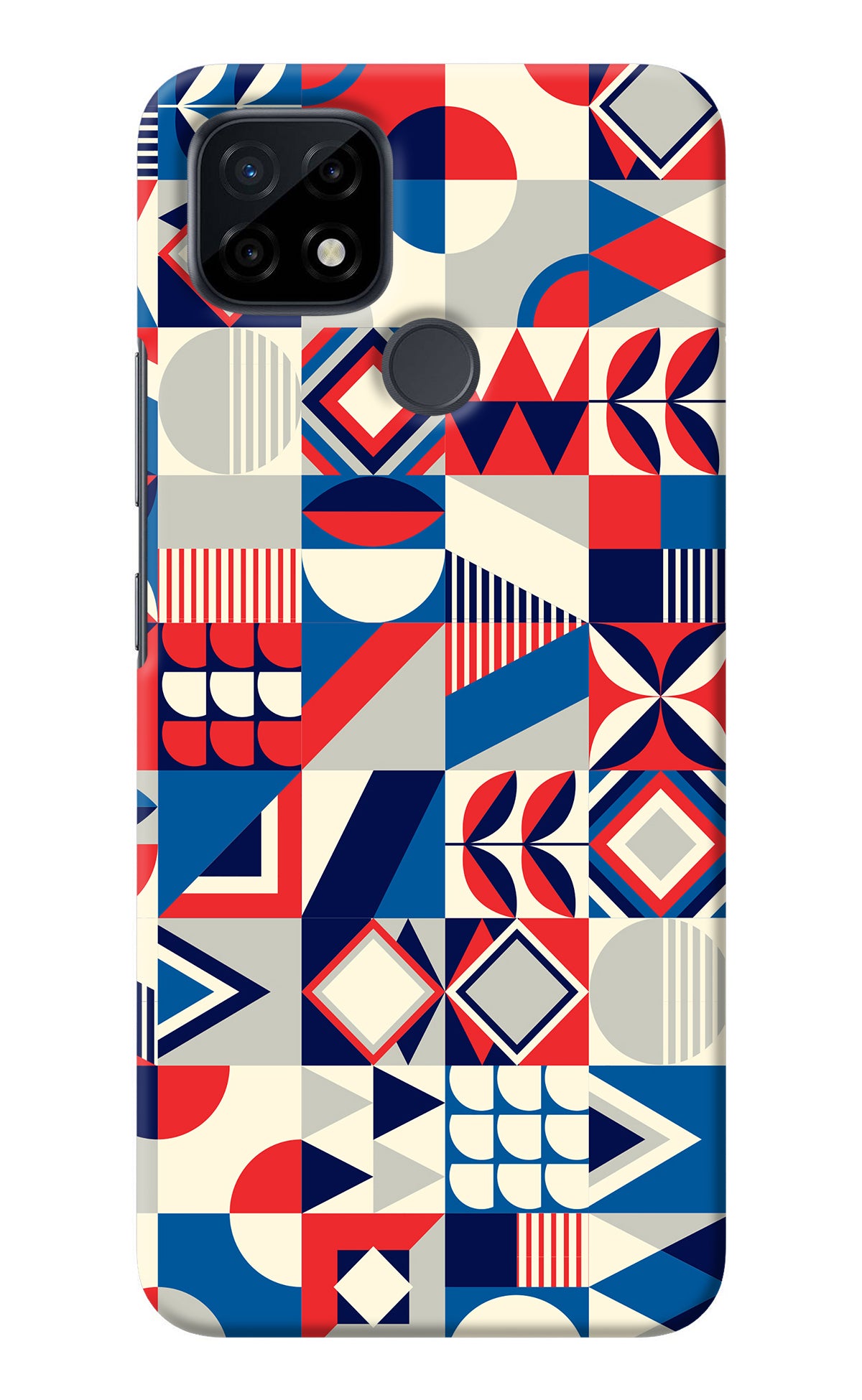 Colorful Pattern Realme C21 Back Cover