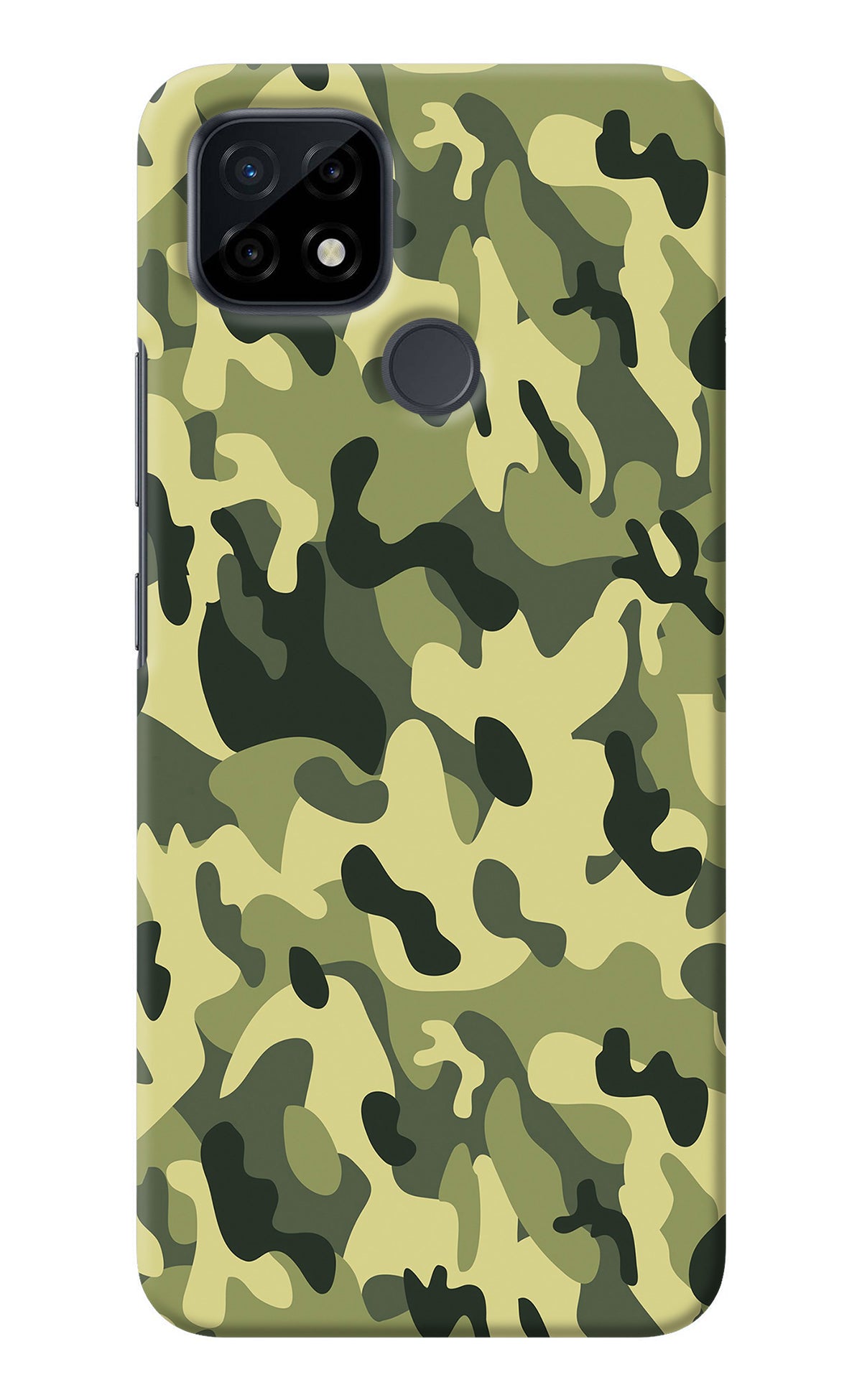 Camouflage Realme C21 Back Cover