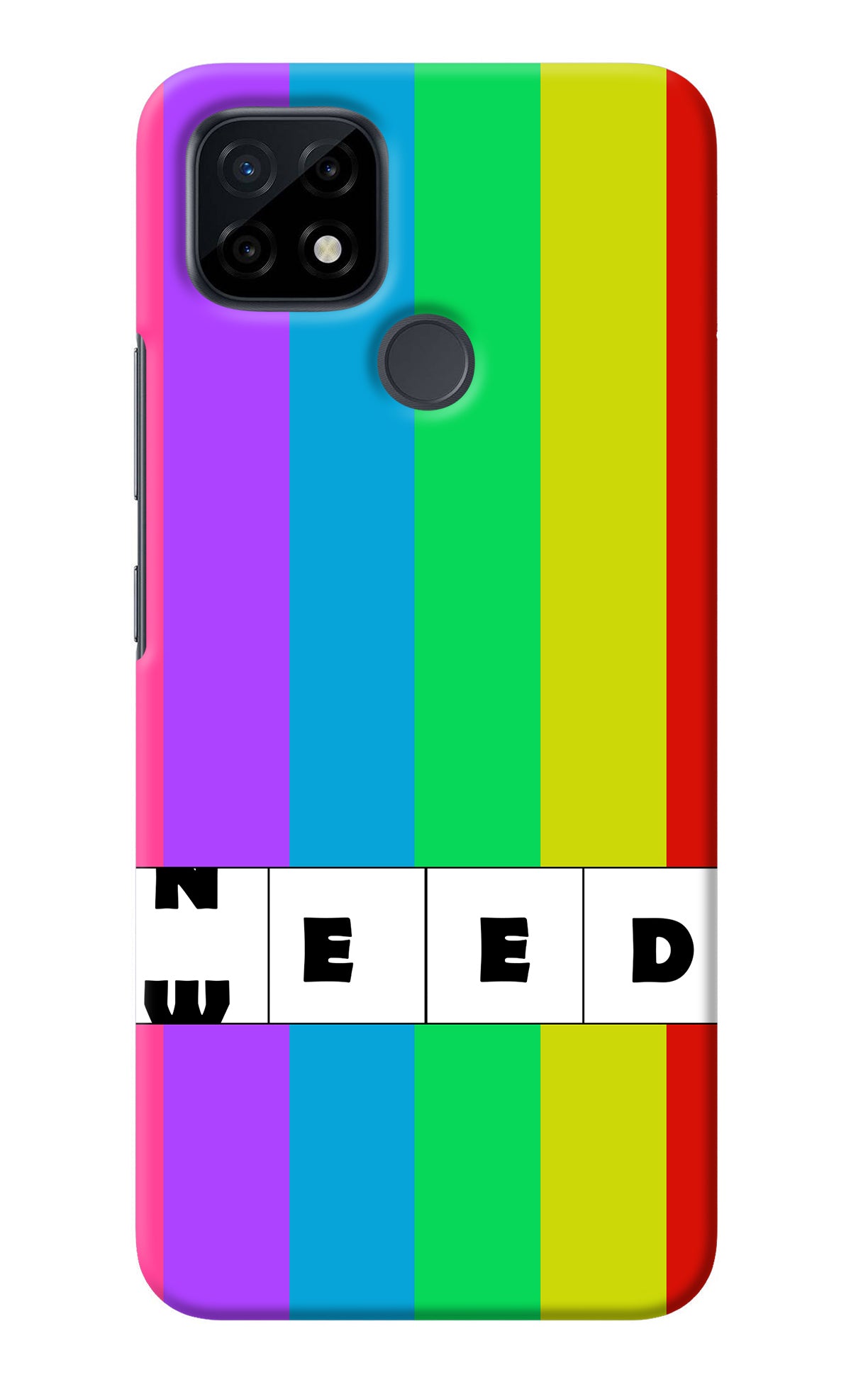 Need Weed Realme C21 Back Cover