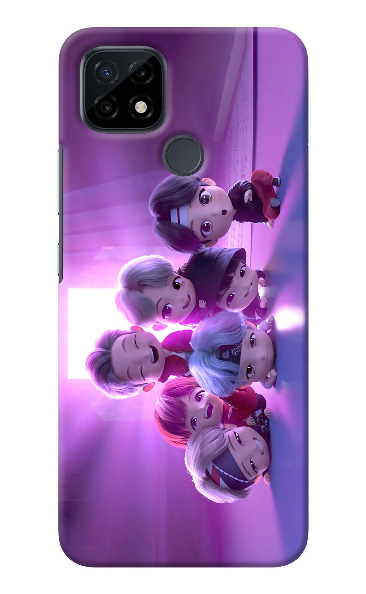 BTS Chibi Realme C21 Back Cover