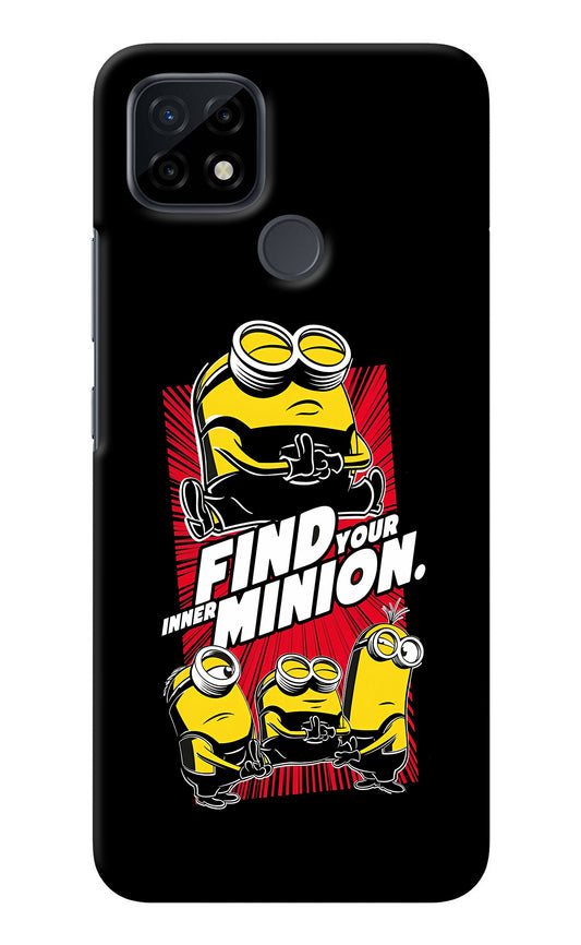 Find your inner Minion Realme C21 Back Cover