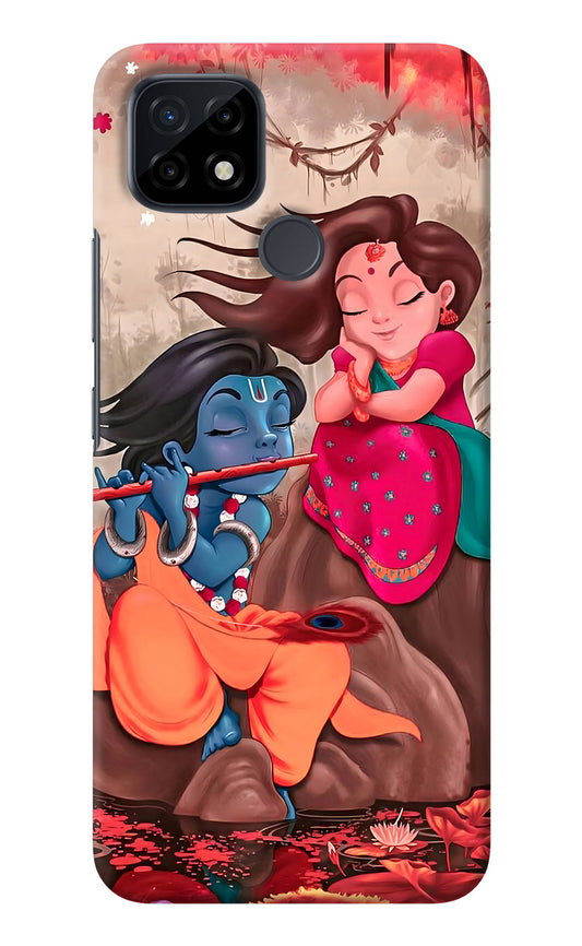 Radhe Krishna Realme C21 Back Cover