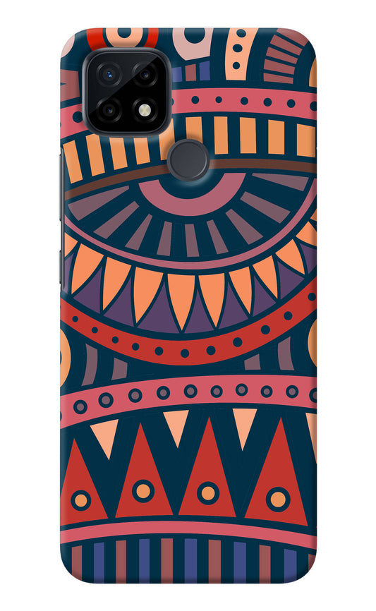 African Culture Design Realme C21 Back Cover